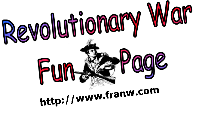 Revolutionary War Fun Page